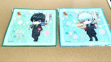 은혼 사카타 긴토키 & 히지카타 토시로 미니 타월