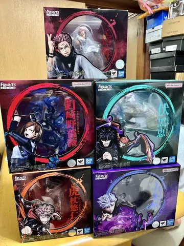 주술회전 Figuarts Zero 피규어 5개 세트