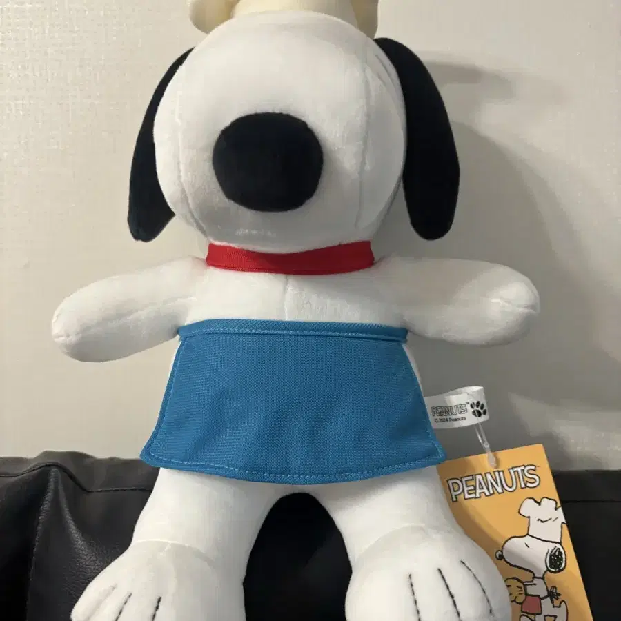 (새상품) 요리사 앞치마 스누피 인형