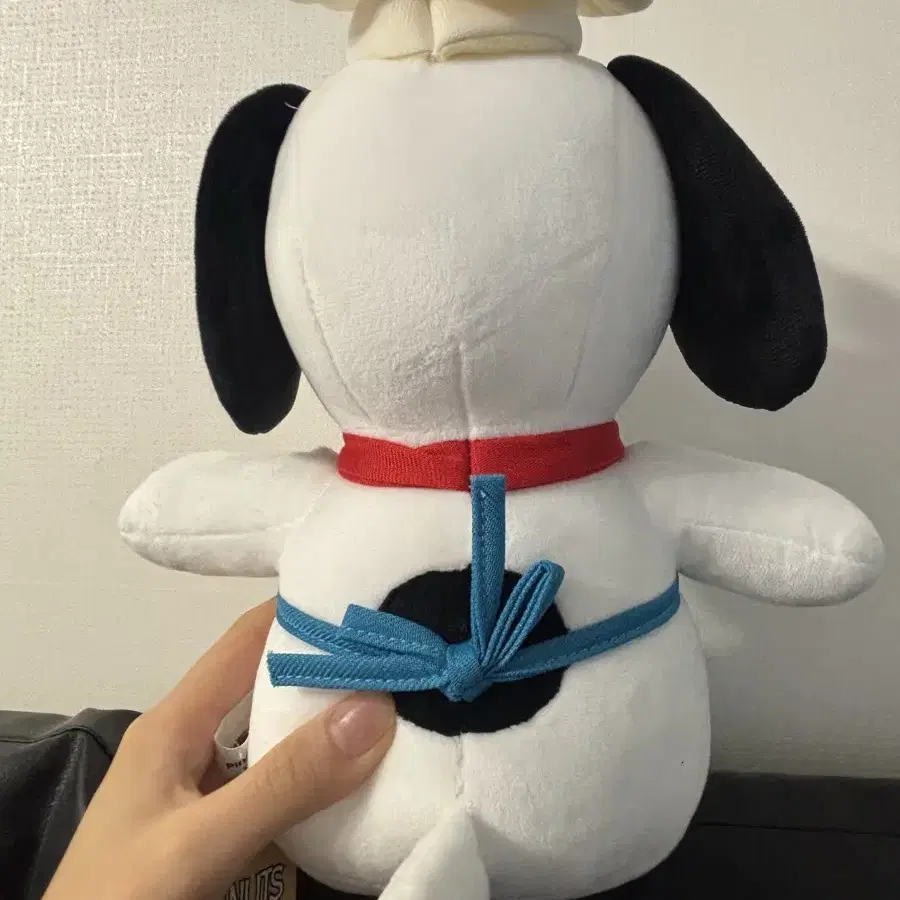 (새상품) 요리사 앞치마 스누피 인형