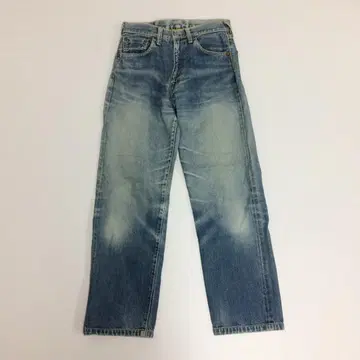 EVISU 에비수 NO.2 데님 팬츠 셀비치 빨간색 빈티지