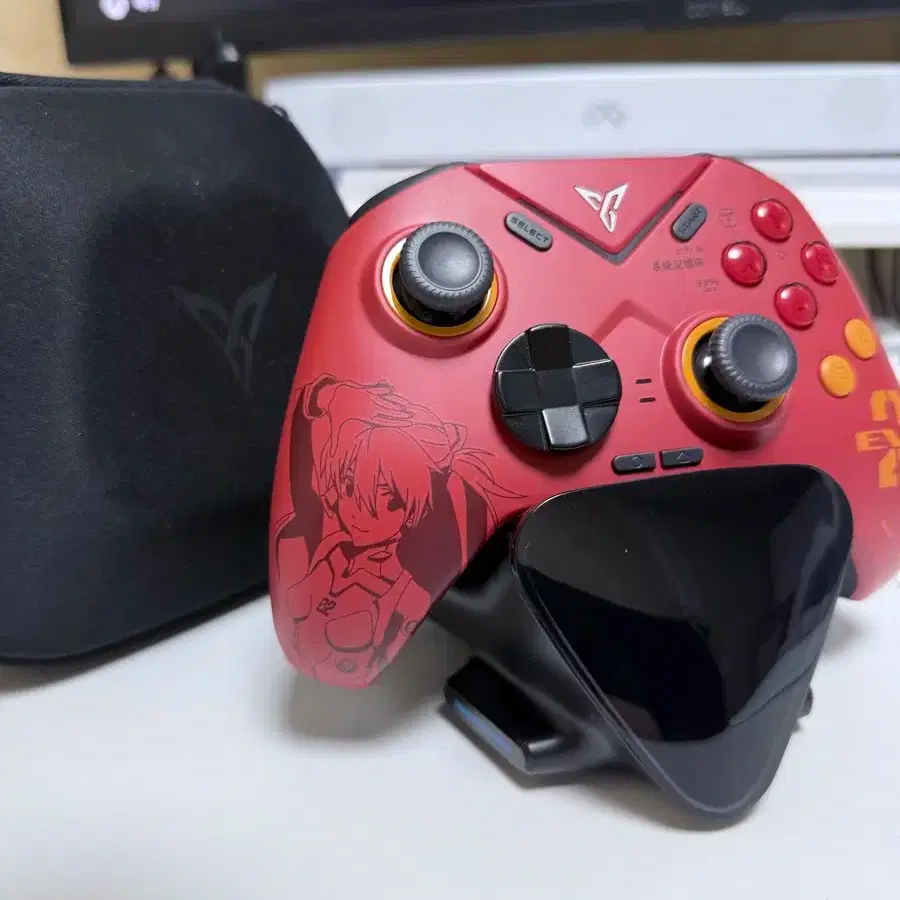 NEON GENESIS EVANGELION | 신세기 에반게리온 Bader 3 Pro Limited Edition Evangelion  Asuka Edition Gamepad Controller #베이더3프로,#베이더,#게임패드,#엑박패드,#컨트롤러 on Bunjang  Global Site.