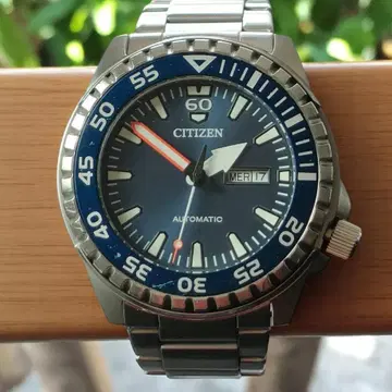 가동품 CITIZEN DIVER 시티즌 다이버 회전 베젤 오토매틱