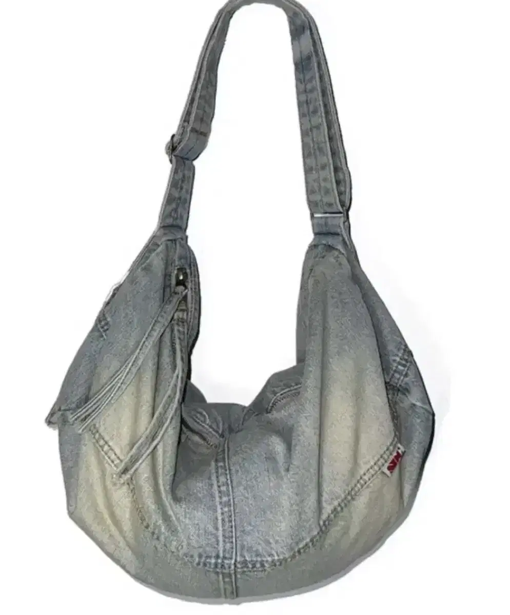 Sculptor Denim Duffle Bag Light Blue