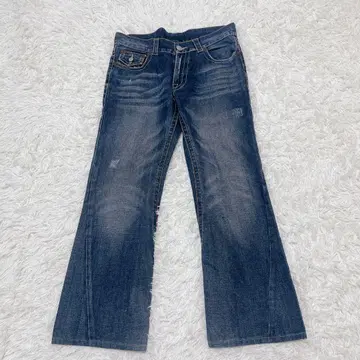 새상품급 TRUE RELIGION 플레어 데님 JOEY 32/33