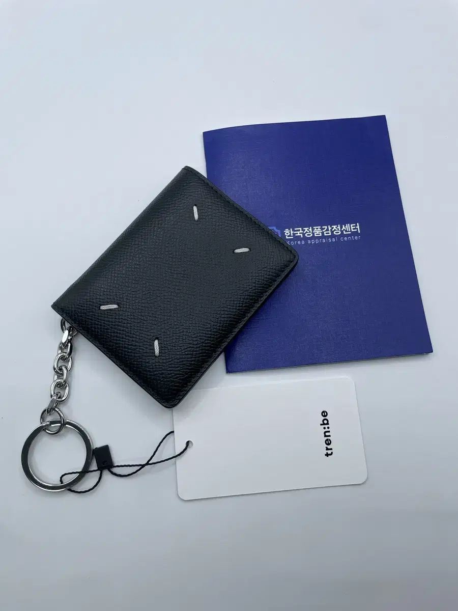 메종 마르지엘라 SA2UI0003 스티치 키링 카드 지갑