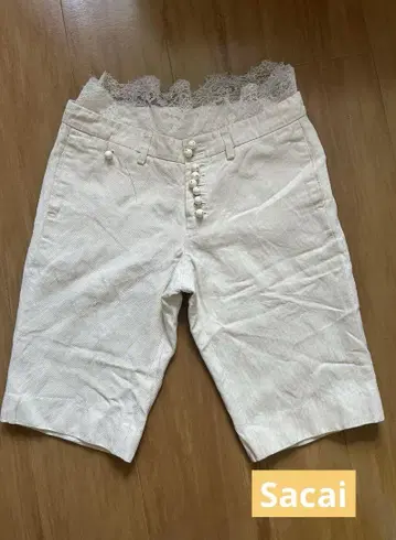 Sacai 하프 팬츠 S