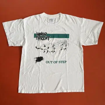 MINOR THREAT 티셔츠 L 사이즈