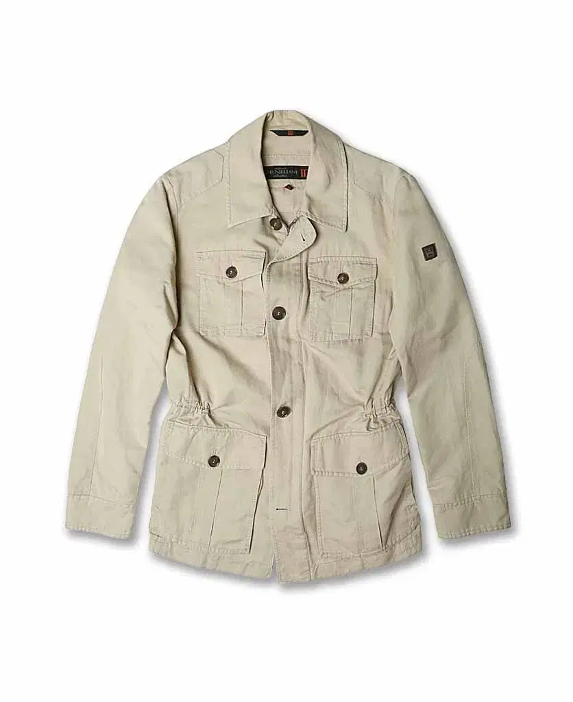 Corneliani ID Flex Linen Cotton Field Jacket