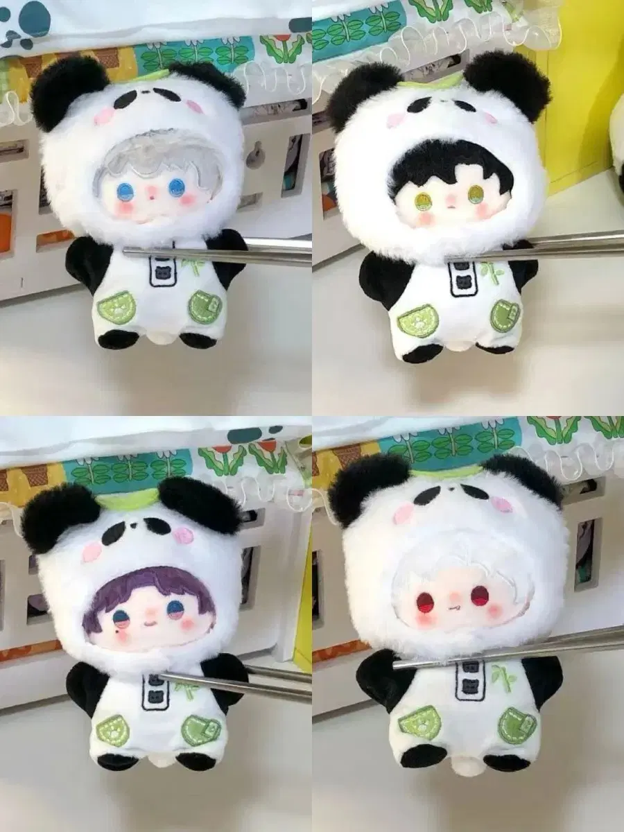 10cm 인형옷 베이비팬더