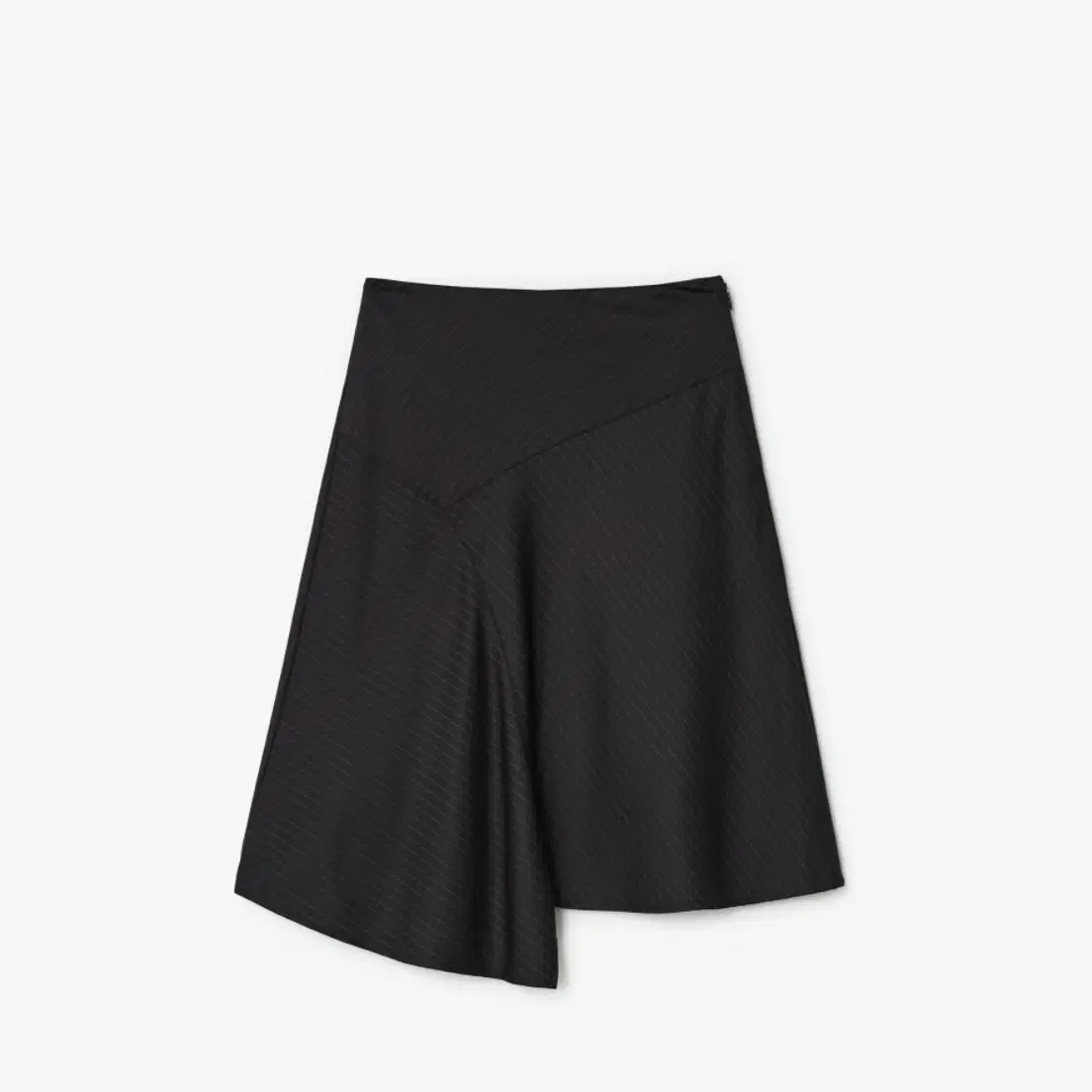 Sunburn Project Asymmetric Midi Skirt (BLACK) #썬번프로젝트