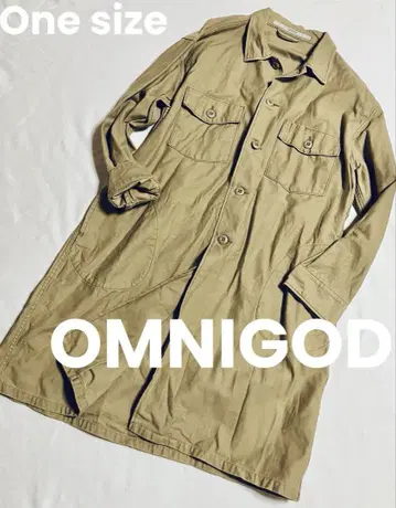 OMNIGOD 오카야마 데님 엔지니어 코트 자켓 일본제