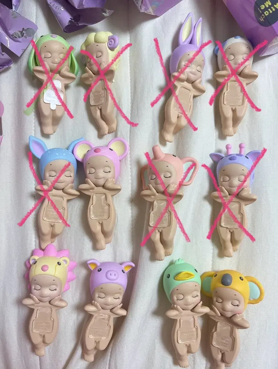 단순개봉) 소니엔젤 히퍼 드리밍 롭이어토끼, 판다, 양, 사슴, 코끼리
