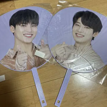 세븐틴 세부치 svt 네이비 2020 원우 민규 부채