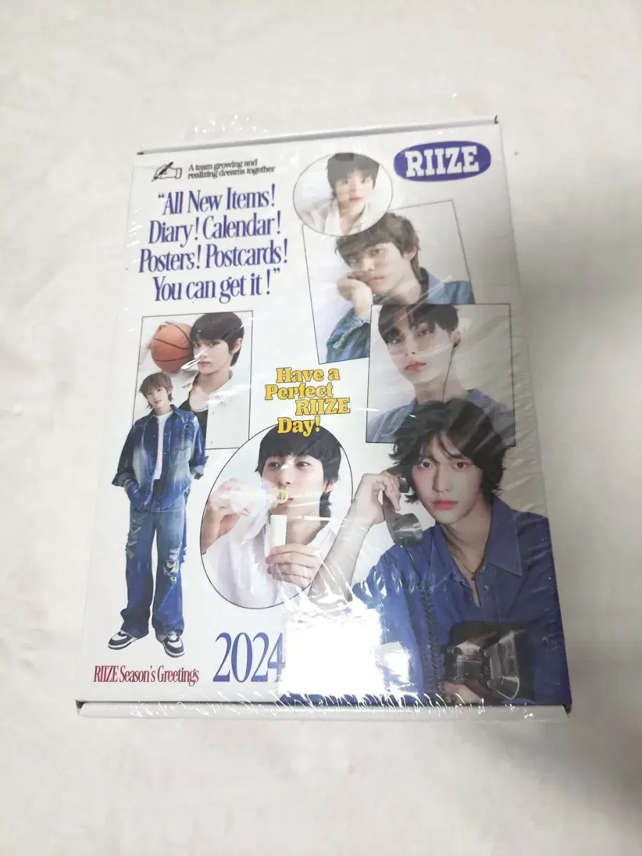 라이즈 RIIZE 2024 시즌그리팅 시그 풀세트 랜덤폴라 성찬 포함
