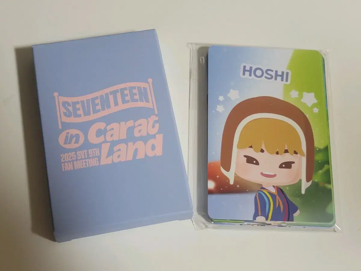 (빠른배송)세븐틴 2025 캐럿랜드 캐럿존포카 + 퍼즐틴포카 + 비공굿