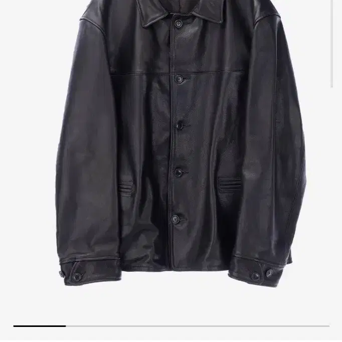 Boncoura Sasha Leather Car Coat on Bunjang Global Site.