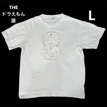 레어 THE 도라에몽 전 한정판 화이트 흰색 티셔츠