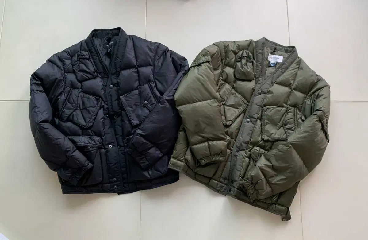 Eastlogue c-1 Down Padding Parka M Black Olive