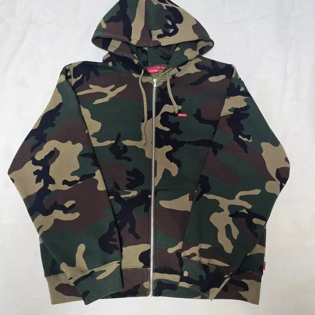 SUPREME | 슈프림 [L] Supreme Small Box Zip-Up Hooded Sweatshirt