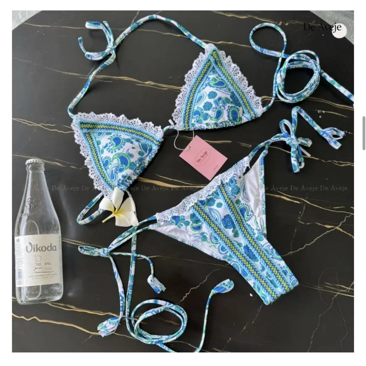 Pisces Splash Bandeau Bikini #파이시스,#비키니,#piscess on