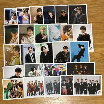 SixTONES 공식 사진 묶음 판매