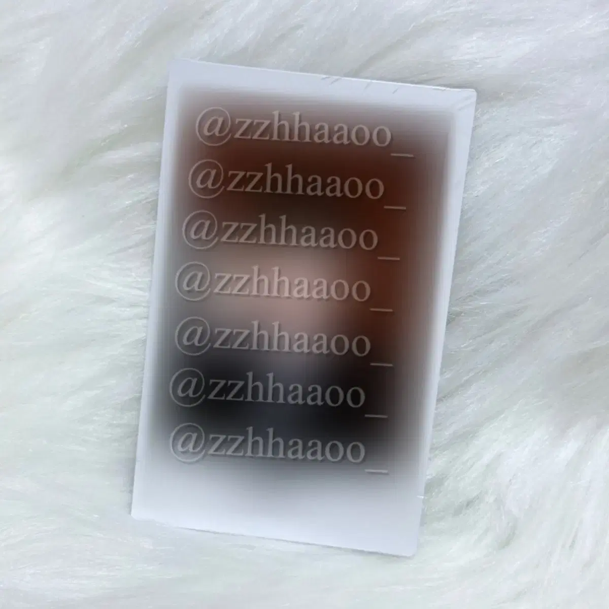 ZB1 Zhang Hao Signed Polaroid