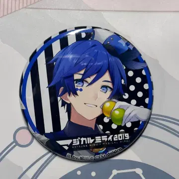 매지컬 미라이 2019 KAITO 캔뱃지 마지미라 가챠 캔뱃지