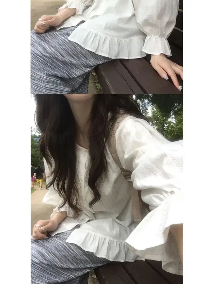 에스닉 무드 롱스커트 빈티지 여름 시원한