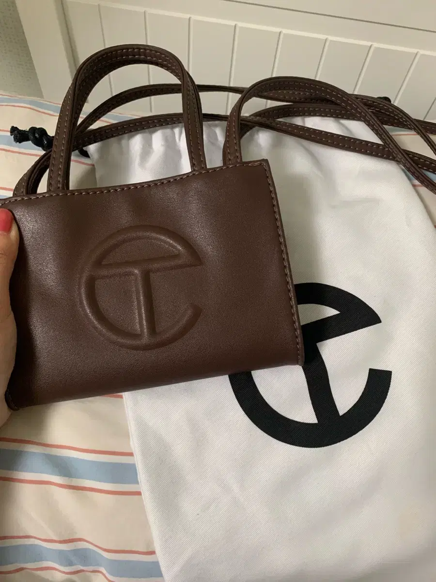 Telfar Small Chocolate Authentic