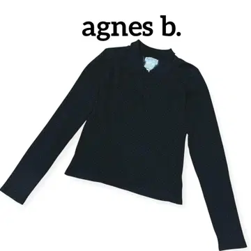 [미품 프랑스제] 에네스베 agnes b. 풀오버 셔츠 피케 셔츠