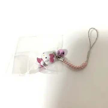 헬로키티 흔들리는 스커트 스트랩 키링 방울 핑크 의류