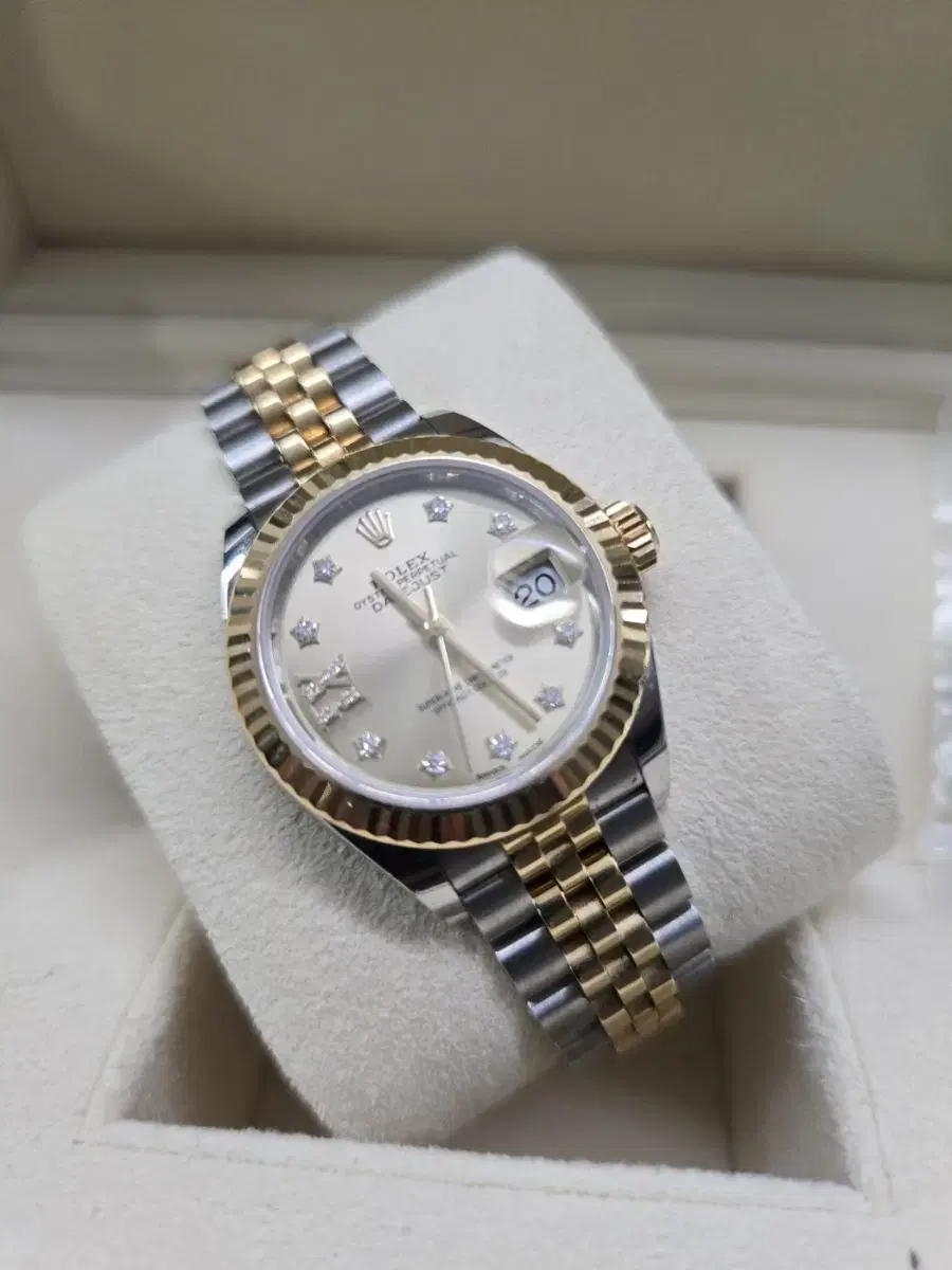 Rolex Datejust Lady Star Dia Combi Flu Lew Ville, Top Condition