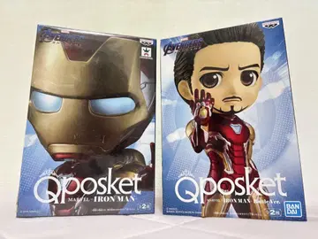 Qposket 아이언맨 피규어 2종 세트