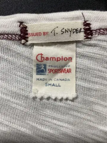 런택 Champion x TODD SNYDER 티셔츠 S 캐나다제