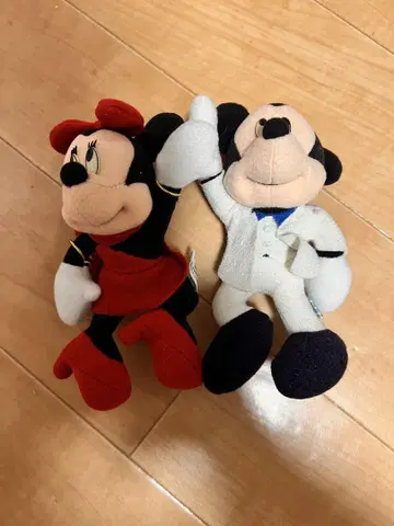 미키 미니 봉제 인형 세트