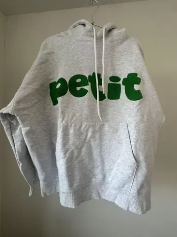 SLOWACID petit 후드티 S 사이즈 그레이