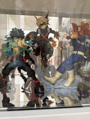 제일복권 나 히로아카 데쿠 캇짱 숏 피규어 3개 세트