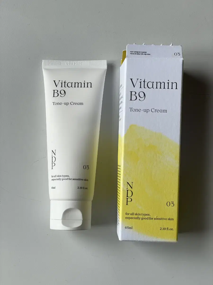 NDP 비타민 B9 톤업 미백 크림 65ml