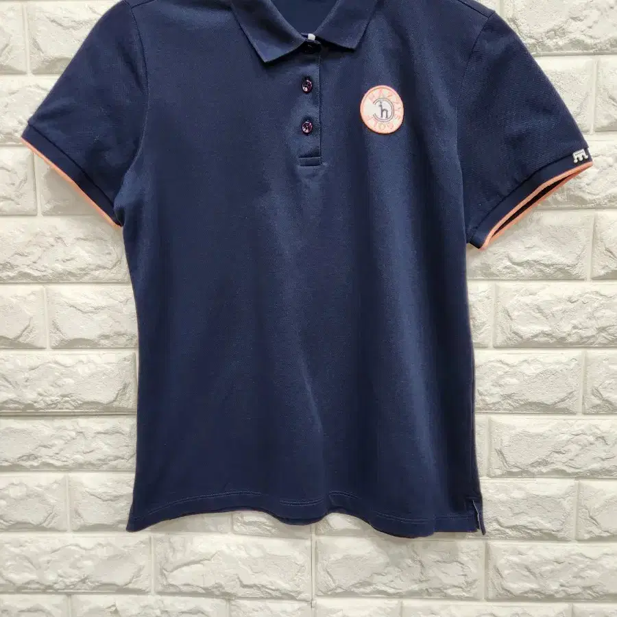 Hazzys Golf Women's Short Sleeve Polo Ralph Lauren Tee Black