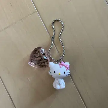 챠미 키티 키링 레어 레트로