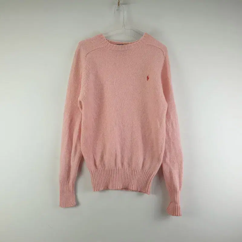 G2749 Polo Ralph Lauren Women's Small Pink Logo Knit