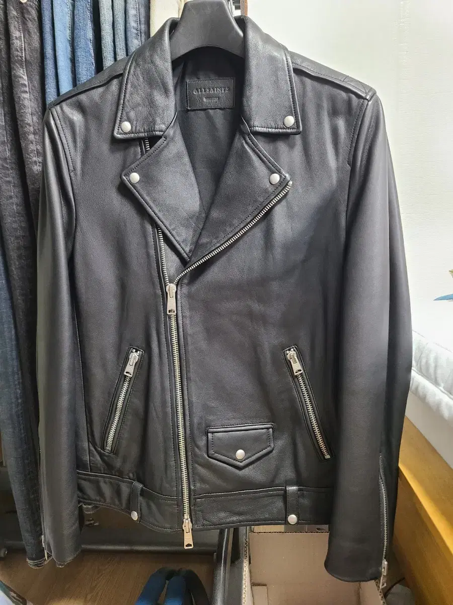 Allsaints Rider Jacket Milo Biker (M)