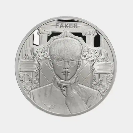 Faker 記念　純銀　銀貨　メダル　限定 Sealed] Faker Commemorative Coin Silver Medal #페이커,#페이