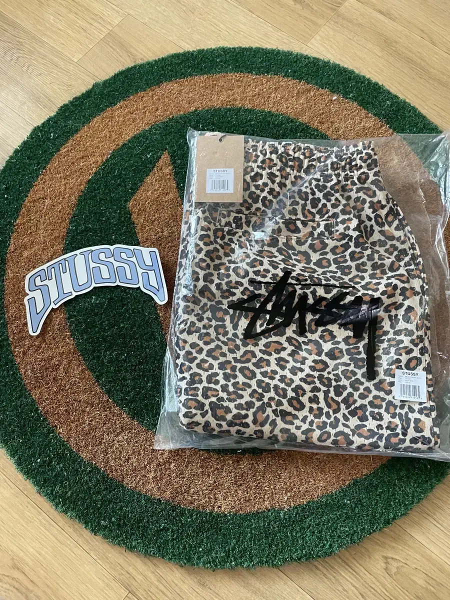 Stussy Basic Mesh Shorts Leopard