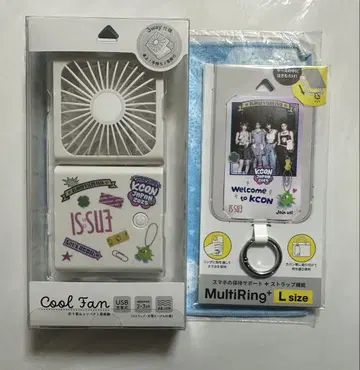 IS:SUE 이쉬 쿨 팬, 멀티 반지 플러스 L 사이즈 kcon 카페