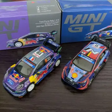MINI GT Ford Hyundai 랠리 카