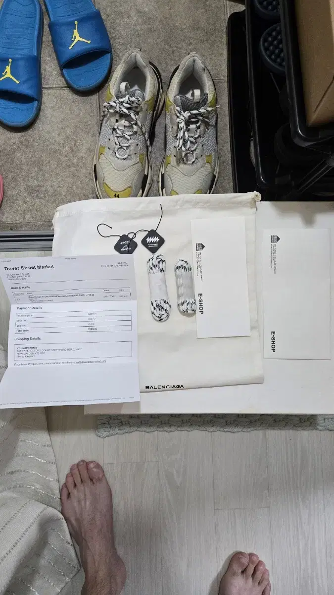 Balenciaga Triple S Dover size 44 sneakers