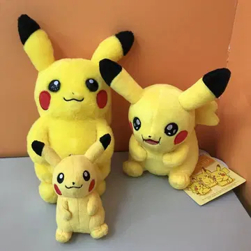 포켓몬스터 피카츄 봉제 인형 묶음 판매 my pikachu