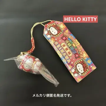 HELLO KITTY 오키나와 한정판 슈리성 네츠케